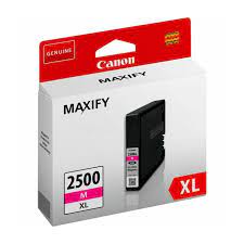 Canon PGI-2500XL M - 19.3 ml - High Yield - magenta - original - blister with security - ink tank - for MAXIFY iB4050, iB4150, MB5050, MB5150, MB5155, MB5350, MB5450, MB5455